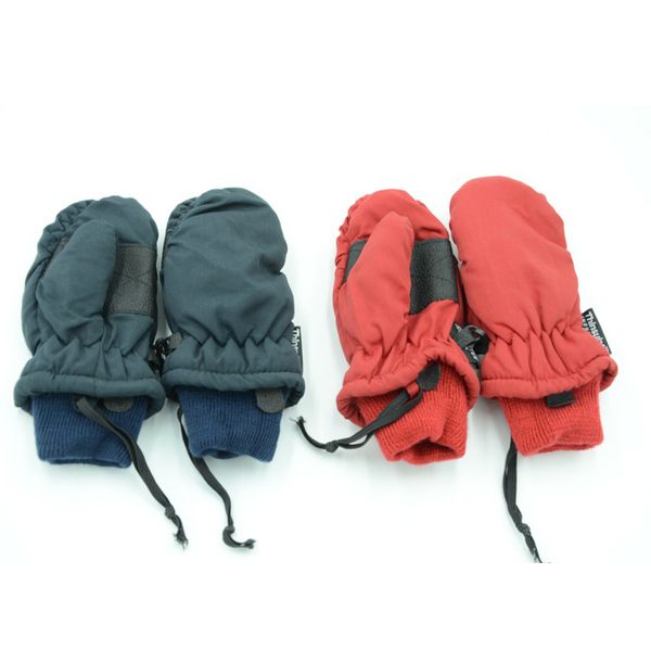 

2-4 years old boy winter boy outdoor baby skiing children's gloves winter boys and girls warm play snow waterproof plus velvet gloves m