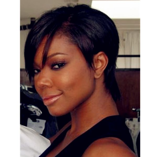 100 Human Hair Wigs New Wig Short Pixie Cut Hairstyles Rihanna
