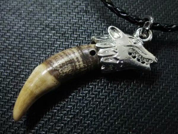 

yqtdmy domineering tibet totem gothic personality fashion necklace, Silver