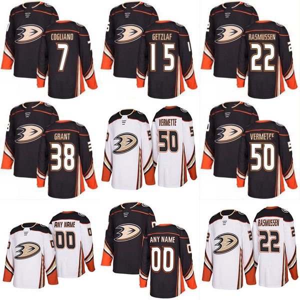 

2017-2018 Season 7 Andrew Cogliano 15 Ryan Getzlaf 38 Derek Grant 17 Ryan Kesler 67 Rickard Rakell Anaheim Ducks Hockey Jerseys