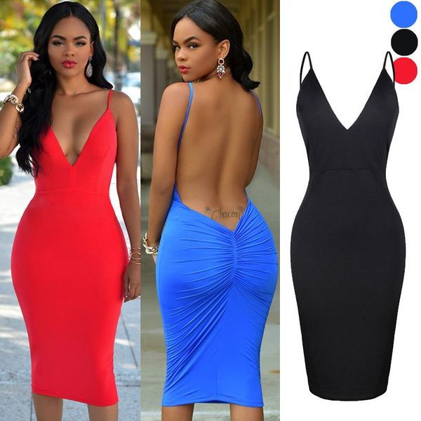 Vestidos largos de fiesta al cuerpo Clearance