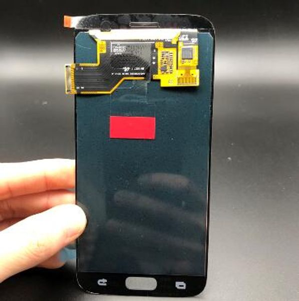 Samsung GALAXY S7 G930A Için süper Amoled G930F SM-G930F LCD Pantalla Yedek Ekran Dokunmatik Ekran Digitizer