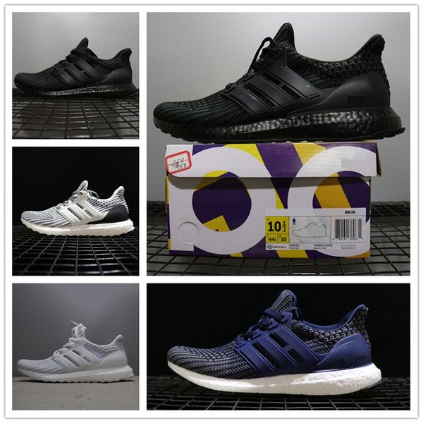

Ultra UB 4.0 Running Shoes Black White Blue Grey Fly Knitting Designer Breathable Mesh Top Quality Mens Women Sports Shoes