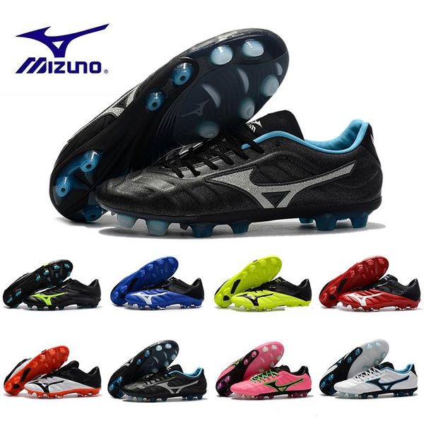 

2018 Новый Mizuno Rebula V1 мужские футбольные бутсы футбольные бутсы бутсы BASARA как WID Hot predator открытый футзал спортивные кроссовки обувь размер 40-45