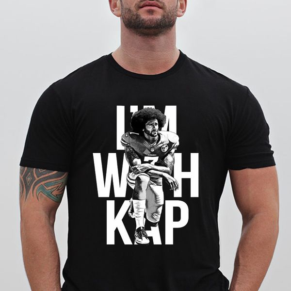 

Колин Kapernick протест футболка Я с кап футболку размер S-формы 5XL