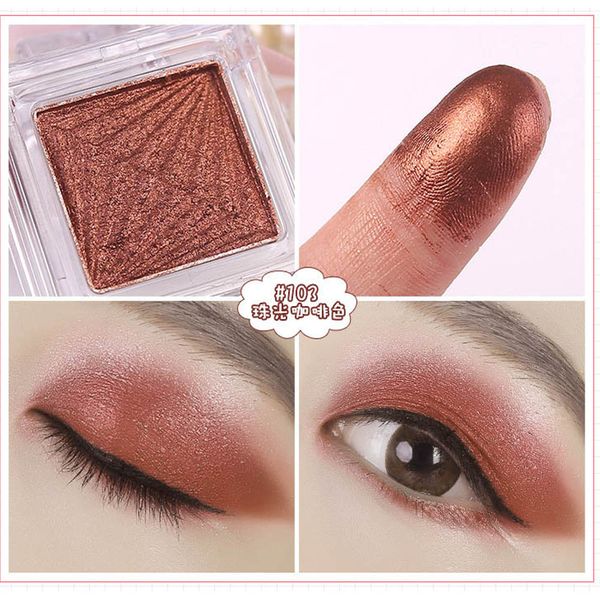 

xixi makeup diamond eyeshadow palette waterproof long lasting shiny gold brown eye shadow powder shimmer eyeshadow pigment ac031