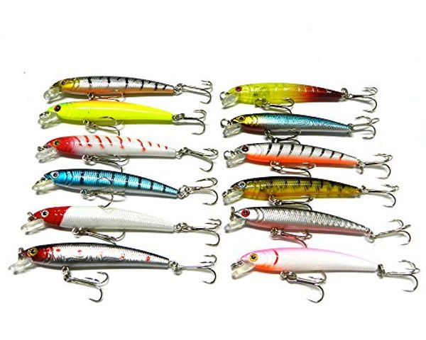 

lenpaby 12 . плаикове голн Ѭболовне пѬиманки ба crankbait комплек оленой вод/