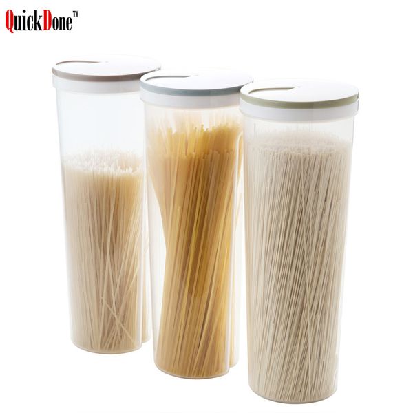

quickdone multifunction spaghei box grain cereals storage tank preservation storage box with dispensing outlet cutlery akc5137