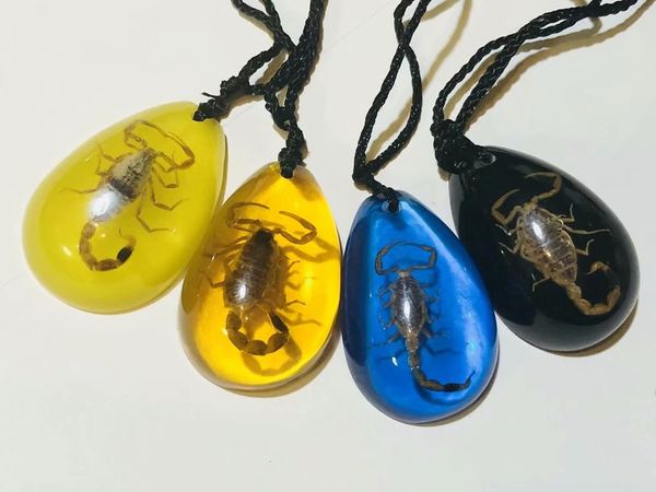 

yqtdmy 12 pcs personality rock punk scorpion pendant choker jewelry accessory, Silver