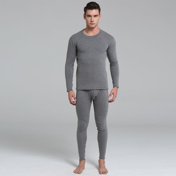 

2018 мужское тепловое нижнее белье устанавливает зимнее теплое мужское нижнее белье толстый термальный длинный джонс, Black;brown