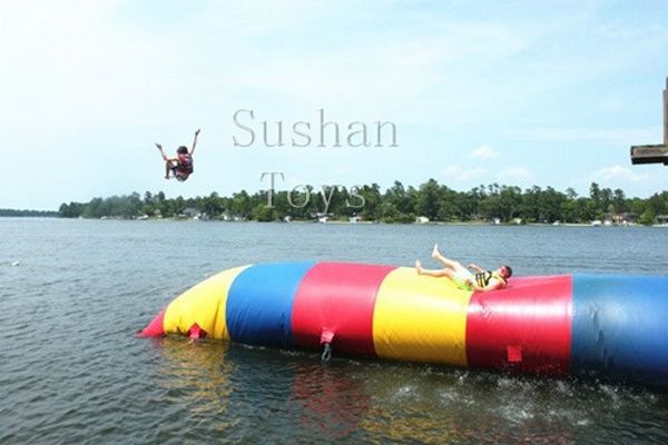 

7x3m 7*3m inflatable water blob jump air bag with ce pump and repair kit