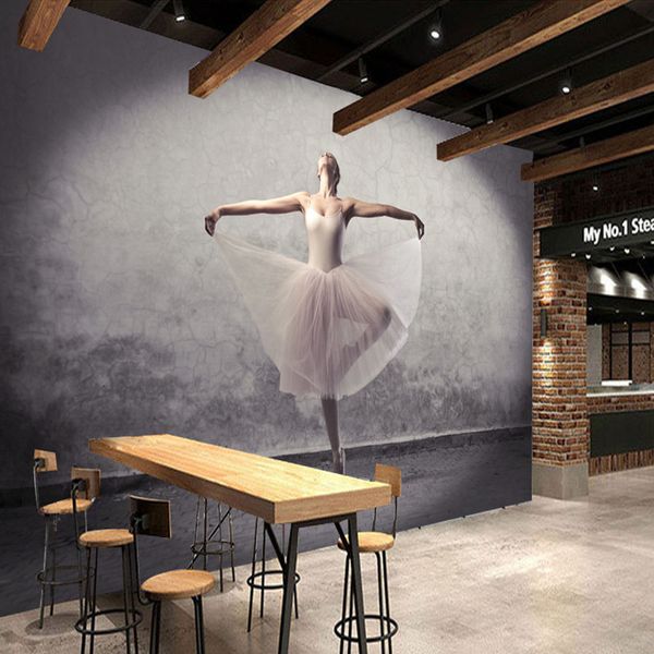 3d Stereoscopic Wallpaper Vintage Photo Wall Mural Living Room