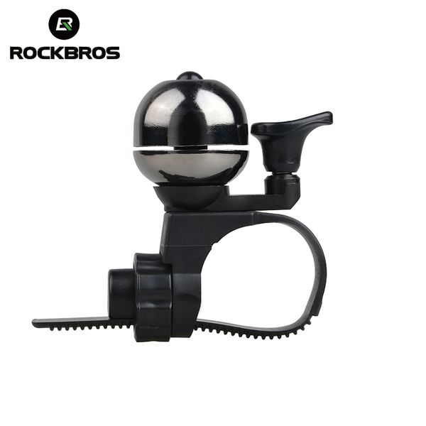 RockBros Cycling Accessorie Handlebar Retro Copper Ring Bell Bicycle Horn Black
