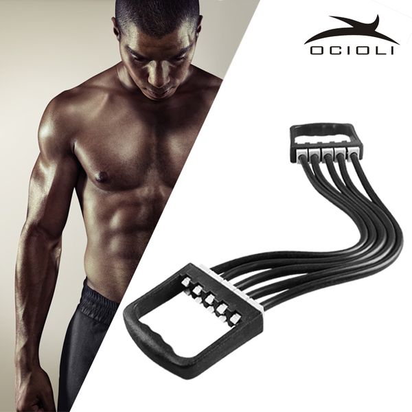 

indoor sports supply chest expander puller exercise fitness resistance cable band tube yoga 5 latex resistance bands