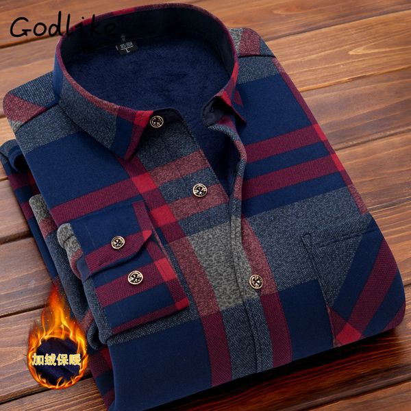 

новая зима мужская флис плед теплый теплый мода бизнес повседневная рубашка / прохладный мужские рубашки / фланелевая рубашка мужчины, White;black