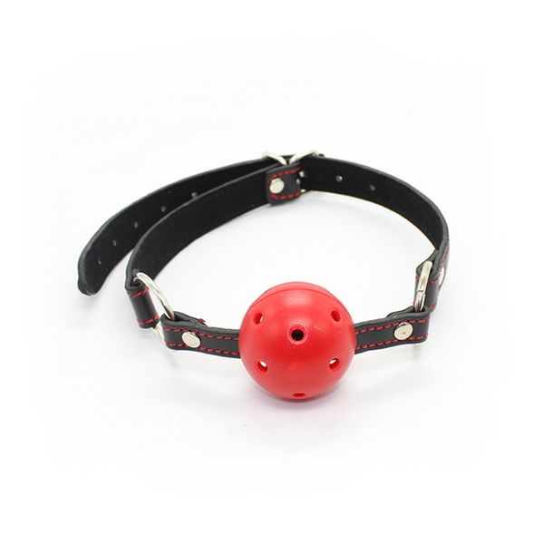 

harness mouth ball gag pu head women fetish bondage toy couples flirting game for restraint products leather open vehdg