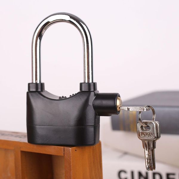 

bicycle alarm lock anti losing device safety sensor padlock security theftproof