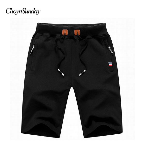 

choynsunday 2018 new fashion men's shorts summer mens beach shorts cotton casual male men brand clothing plus size 4xl, White;black