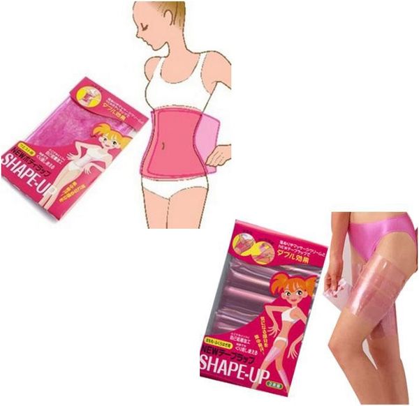 600 confezioni Cinture per sauna modellanti per il corpo Pancia rassodante Vita avvolgente per la pancia dimagrante Cintura per le gambe Avvolgere la coscia Vitello Perdere peso Modellamento del corpo Cintura sottile