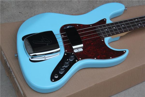 

factory musical instruments shop custom shop new jazz electric bass 4 strings blue electric guitar in stock 16 131
