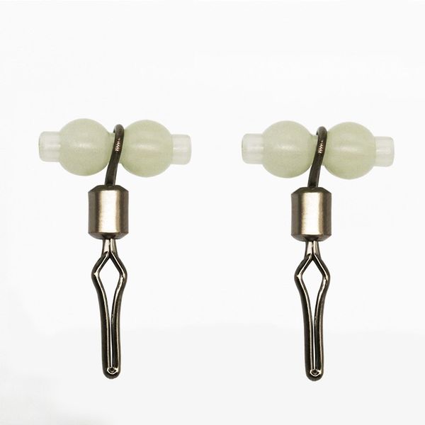 

200 шт. / лот высокая скорость светящиеся шарики прокатки вертлюги с боковой линией клип быстрый клип поворотный разъем