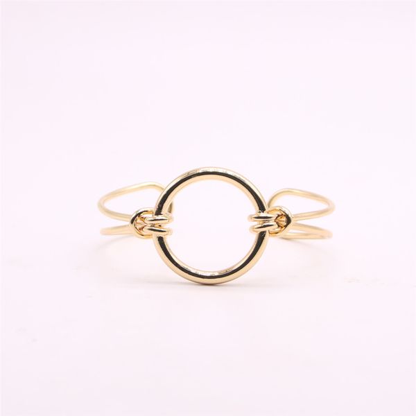

geometrical shape bangles for girls knotted circle women bangles retail and wholesale mix ing, Black