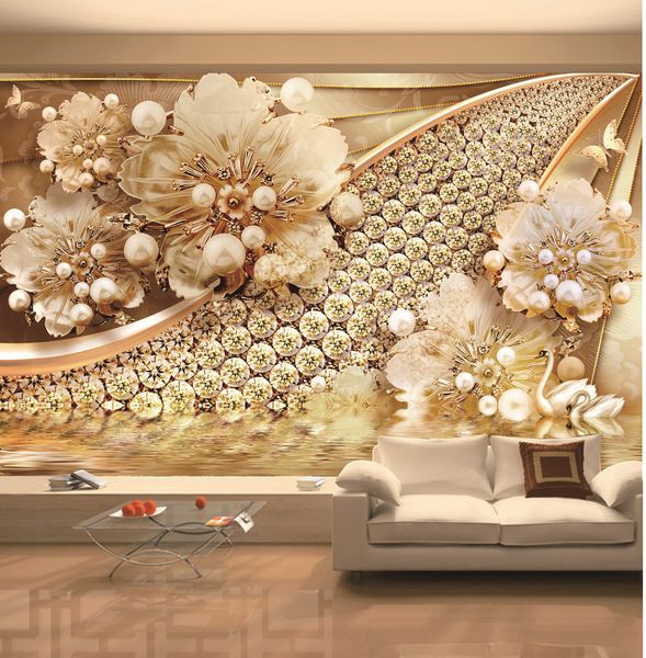 

Пользовательские розничная пять золотой цветок лебедь бабочка дрель магазин озе