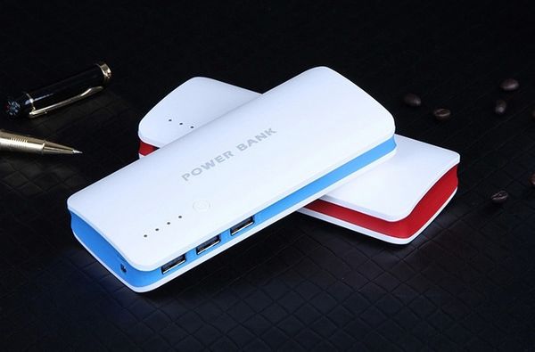

20000mah новый rommos power bank 3usb внешняя батарея питания банки зарядное устройство для iphone 8 samsung s8 все телефоны универсальный б