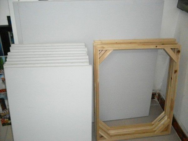 

high q. oil painting frame on canvas fir framework inside casing 12x16inch frames