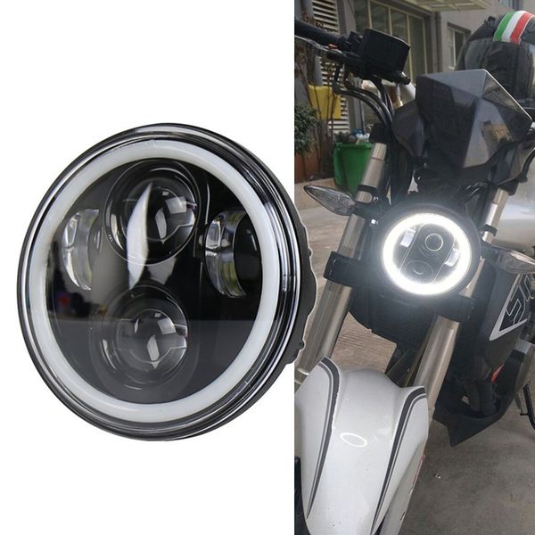 

5 75 inch daymaker led headlight halo with drl for motorcycle