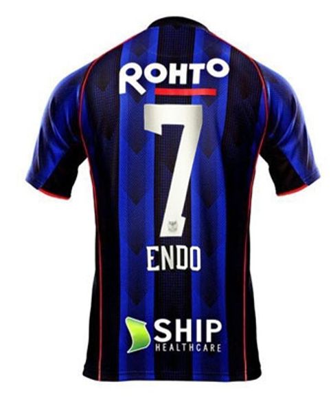 

japan gamba osaka endo printing t shirt, White;black