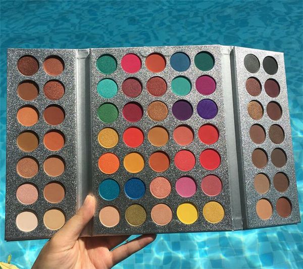 

in stockmakeup beauty glazed 63 colors eyeshadow palette gorgeous me eyeshadow tray eye cosmetics dhl shipping