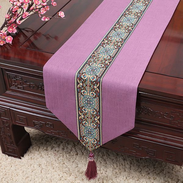 

короткий длинный хлопок белье кружева журнальный столик бегун высокое качество обеденный стол коврик старинные китайские декоративные скатер