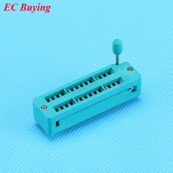 

1pcs 28 pins dip universal ic socket 2.54mm zip narrow test socket 28p