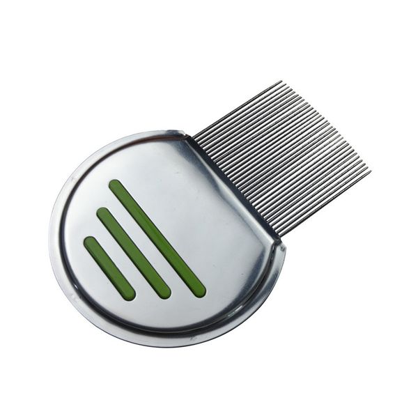 

2018 new terminator lice comb hair rid headlice stainless steel metal teeth silver drop shipping 8f24