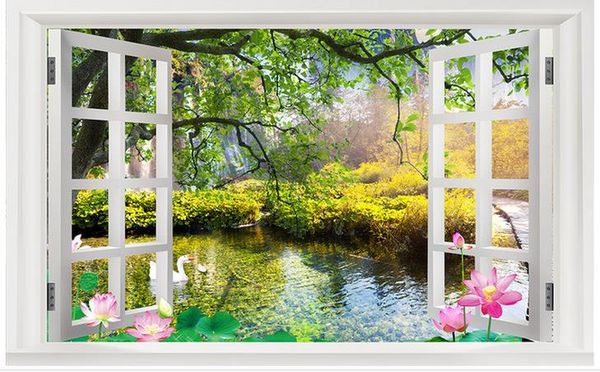 

ползоваелкие оо обои 3d еѬео оѬигиналное окно пейзаж живопи 3d tv он е