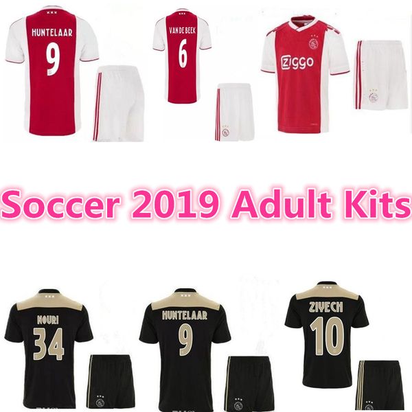 

2018 2019 ajax fc occer jer ey kit 18 19 cami a ziyech tadic huntelaar dolberg chone jer ey football hirt