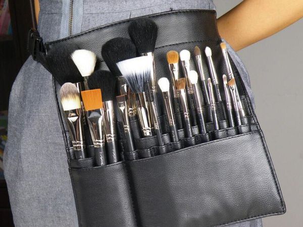 

brush cosmetic pack makeup brush} waist pack waist makeup arrival brush new bag{contains professional no gecbe, Red;black