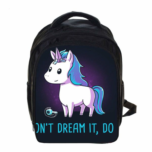 

children shoulder school bag different variations unicorn lovely primary students teenager backpacks private picture customized