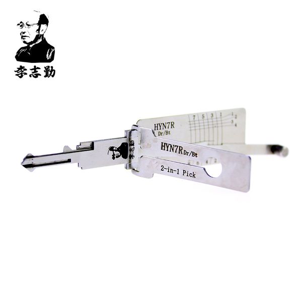 

Mr. Li's Original Lishi HYN7R 2in1 Decoder and Pick - Best Automotive Locks Unlock Tools on the Market