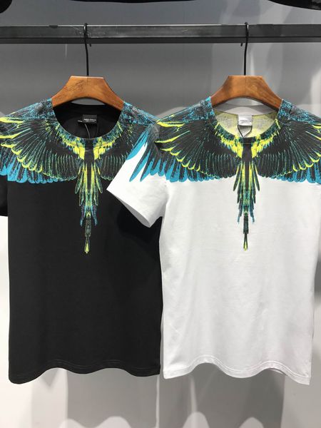 

transport of high-quality cotton t-shirts summer, 2018, european and american short-sleeved t-shirt fashion and casual printed sem m20