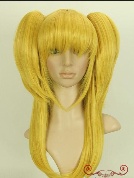 

my few friends yu segawa small dove fashion long blonde cosplay wig, Black