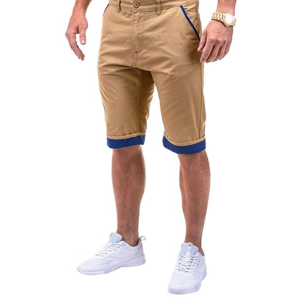

new 2018 summer mens shorts casual cotton slim knee length shorts joggers plus size 3xl brand men short homme sweatpants, White;black