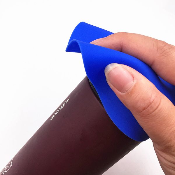 Silicone Jar Opener Easy Grip Jar Can Opener Antiscivolo Gommapiuma Jam Tight Lids Mat Pad Cup Tovaglietta resistente al calore Multifunzione