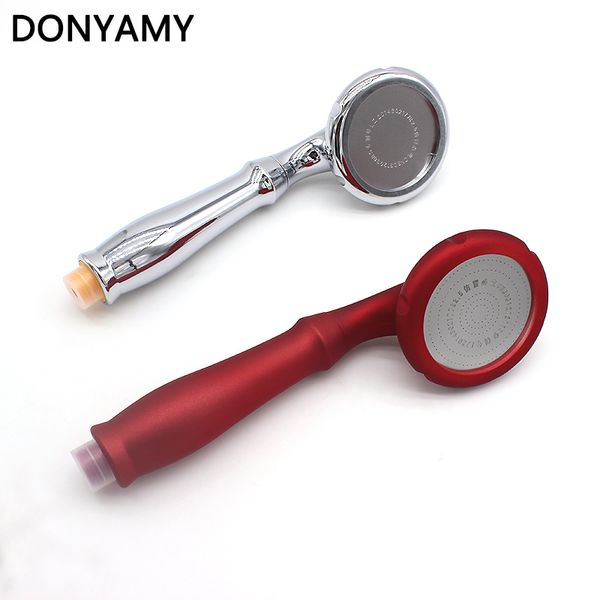 

donyummyjo 2 color high pressurize water saving abs hand held shower bathroom rainfall shower head bathroom accessories