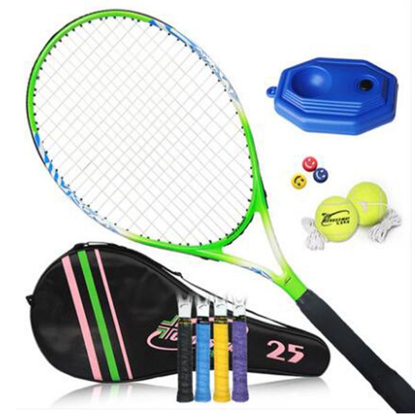 

new tennis racquets children's 25 inch tennis racket 1 pc + 1 bag raquette raquetas de tenis profesionales