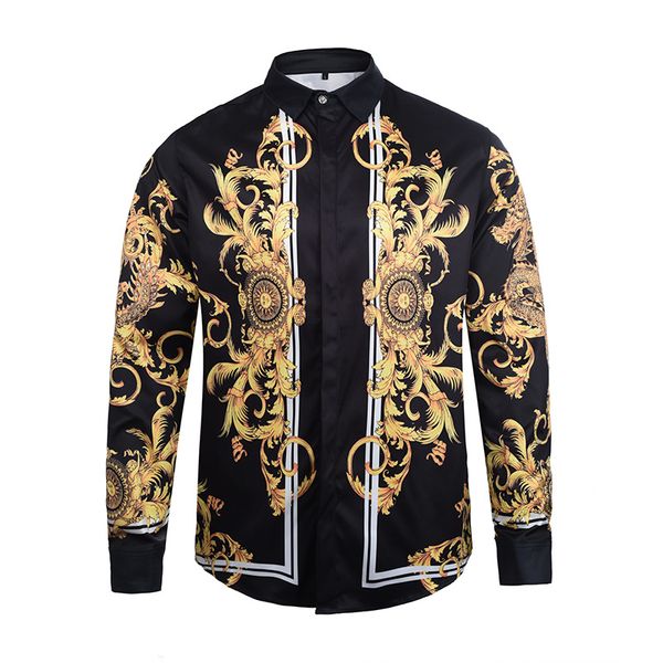 

win way cross border supply spring and autumn new men's long-sleeved shirt fashion show leisure style trend, White;black