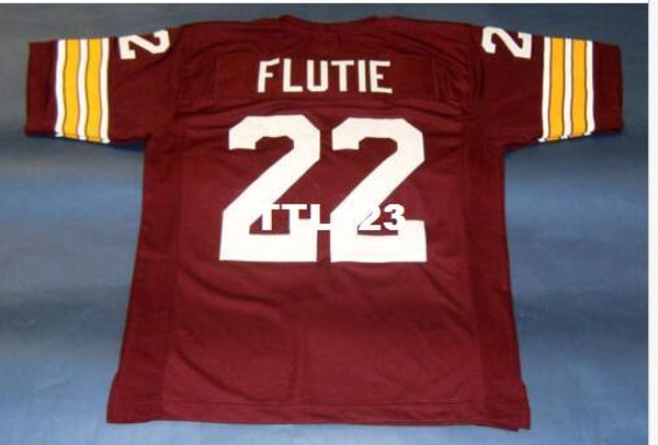 

men boston eagless #22 doug flutie custom college jersey size s-4xl or custom any name or number jersey, Black;red