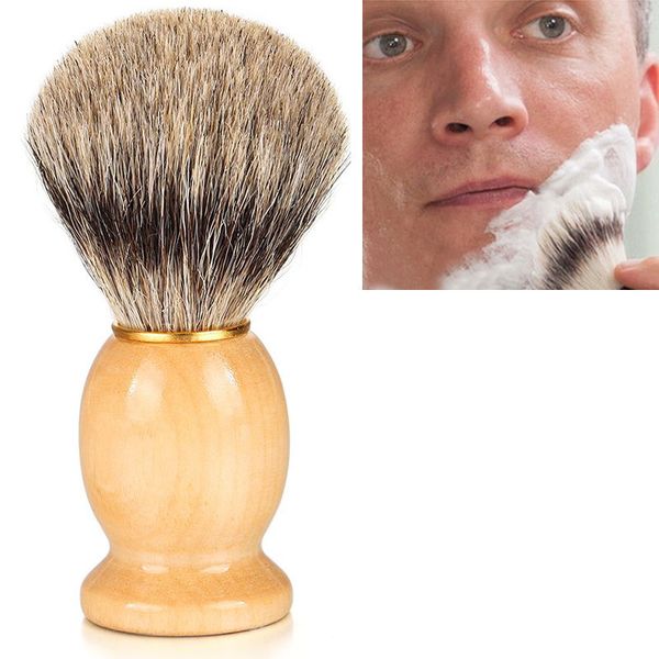 

Soft hair bru h men 039 having bru h quality pig mane hair beard refre hing portable high end beard bru h beauty tool