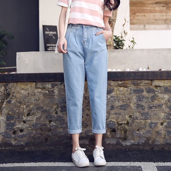 loose ankle jeans